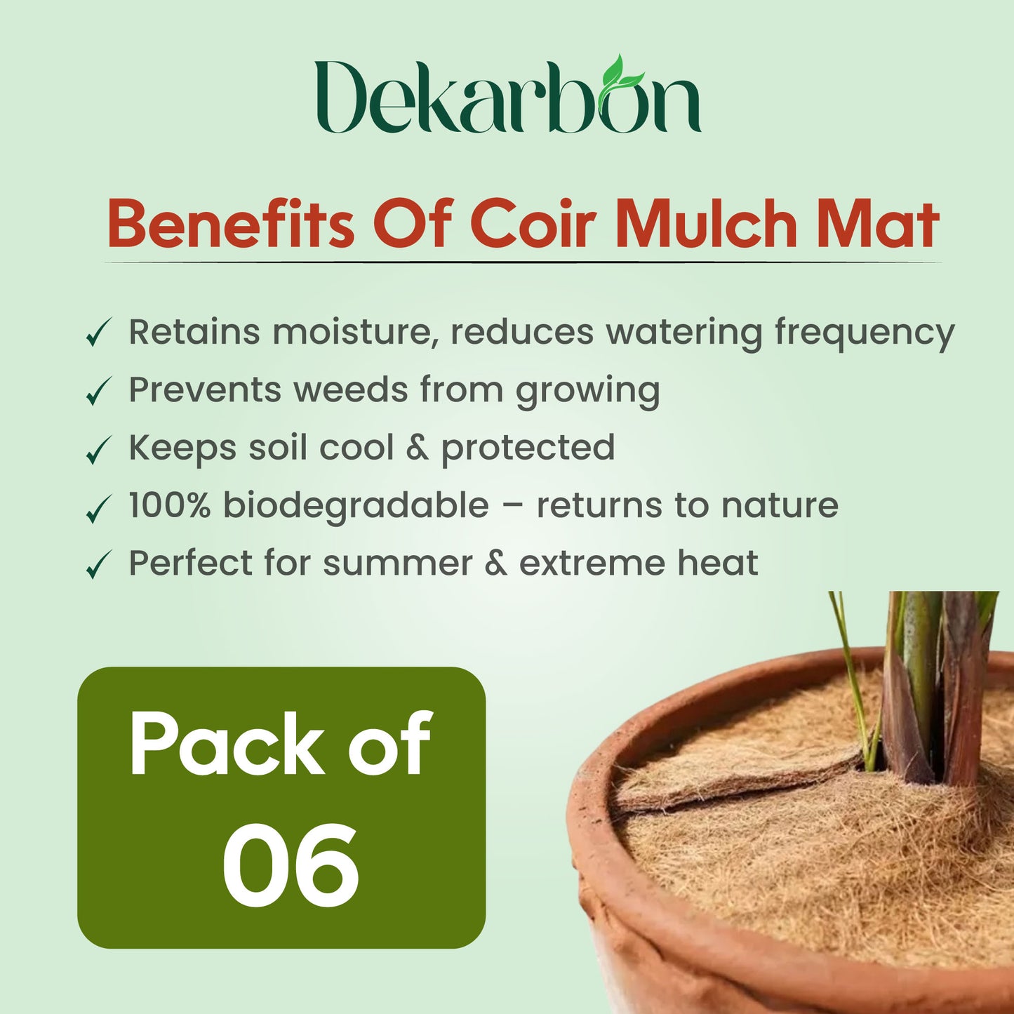 Coir Mulch Mat